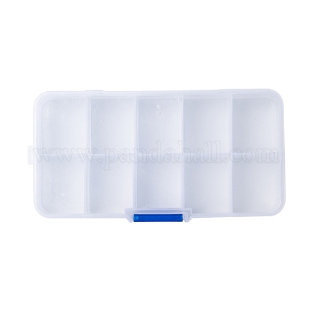 Recipientes de almacenamiento de abalorios de plástico X-CON-R008-01-1