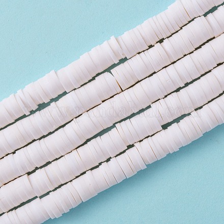 Chapelets de perle en pâte polymère manuel CLAY-R089-6mm-Q030-1