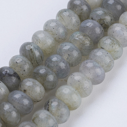 Chapelets de perles en labradorite naturelle  G-P354-01-6x4mm-1
