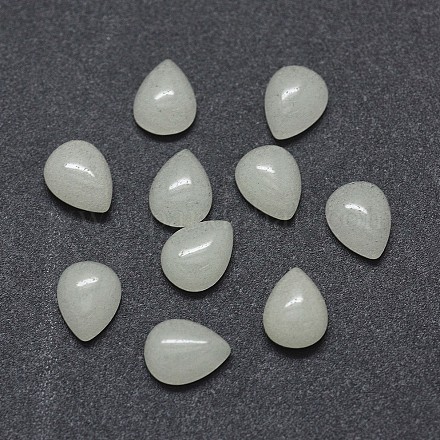 Piedra noctiluciente sintética / cabujones de piedra luminosa. G-O175-22-24-1