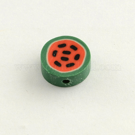 Handmade Polymer Clay Fruit Beads CLAY-Q170-02-1