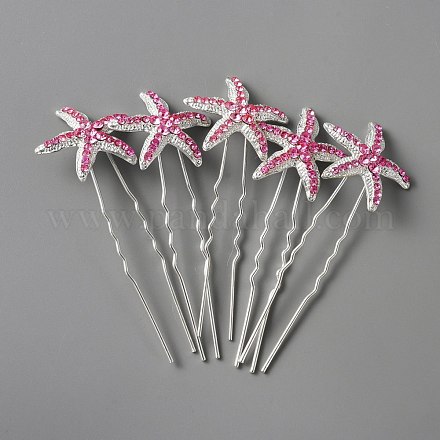 Свадебные свадебные вилки для волос&nbsp;OHAR-WH0021-13D-S-1