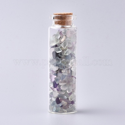 Botella de deseo de vidrio DJEW-L013-A14-1
