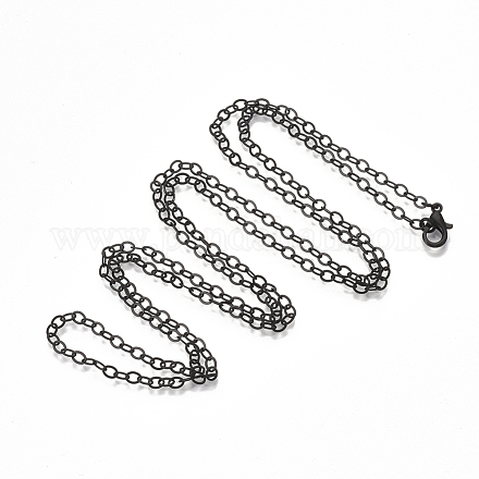 Латунные кабельные цепи ожерелья X-MAK-T006-06A-1