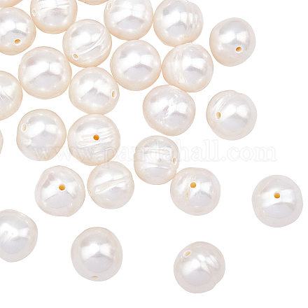 Nbeads Natural Cultured Freshwater Pearl Beads Strands PEAR-NB0001-07-1