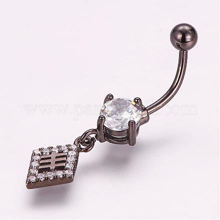 Bijoux piercing ZIRC-J017-24B-1