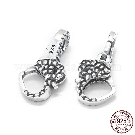 Tailandia 925 chiusure a moschettone in argento sterling STER-L055-053AS-1