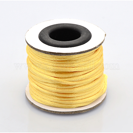 Macrame Rattail Chinese Knot Making Cords Round Nylon Braided String Threads NWIR-O002-12-1