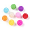 ABS Plastic Beads, Round, Waxberry Shape, Mixed Color, 10x9.5mm, Hole: 1.6mm, ahout 1500pcs/500g