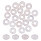 20Pcs Natural  European Beads, Large Hole Beads, Rondelle, 10x4.5mm, Hole: 4mm
