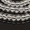 Round Glass Beads Strands, Clear, 4mm, Hole: 1mm, about 96~102pcs/strand, 15.2 inch