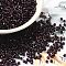 Glass Seed Beads, Silver Lined, Cylinder, Camellia, 2x1.5mm, Hole: 1.4mm, about 50398pcs/pound