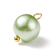Colgantes de perlas de vidrio PALLOY-JF01880-03-4