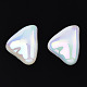 Perline in plastica abs galvanica imitazione perla KY-N020-06-2