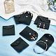 NBEADS 24 Pcs Velvet Jewelry Pouches with Snap Button TP-WH0007-10B-5