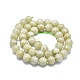 Natural Xiuyan Jade Beads Strands G-O179-B05-10mm-2