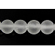 Perles de cristal de quartz brins G497-10mm-1