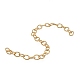 Brass Textured Cable Chains CHC-K010-02G-3