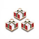 Noël pendentifs émail en alliage ENAM-Q442-59-1
