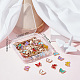 SUNNYCLUE 1 Box 100Pcs 10 Colors Enamel Butterfly Charm Butterflies Charms Metal Animal Charm Small Butterfly Charms for Jewelry Making Charms Women Adults DIY Earring Necklace Bracelet Crafting ENAM-SC0002-90-7