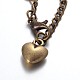 Personalized Four Tier Gemstone Beads Necklaces NJEW-JN01157-6