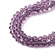 Faceted Imitation Austrian Crystal Bead Strands G-M180-4mm-27A-3