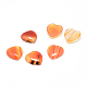 Dyed Natural Red Agate Cabochons G-T029-18X15mm-17-1