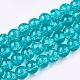 Chapelets de perles en verre craquelé X-CCG-Q001-10mm-06-1