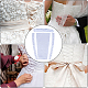 GORGECRAFT 4PCS/Set Satin Corset Kit Wedding Dress Zipper Replacement Adjustable Corset Back Kit Lace-Up Satin Ribbon Ties for Formal Prom Dress Strap Wedding Evening Gown Accessories DIY-GF0007-53E-5