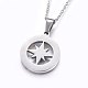 304 Stainless Steel Pendant Necklaces NJEW-H487-08P-2