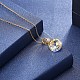 925 подвесные стерлингового серебра ожерелья NJEW-BB32732-6