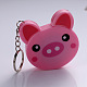 Schwein Kunststoff-Maßband Schlüsselanhänger FAMI-PW0001-51D-1