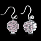 925 Sterling Silver Earrings EJEW-BB17710-2