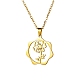 Collana con ciondolo in acciaio inossidabile 304&nbsp;PW-WG26640-05-1