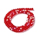 Imitation Jade Glass Beads Strands EGLA-A034-T3mm-MB01-3