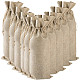Rectangle Linenette Drawstring Bags CON-PW0001-069C-1