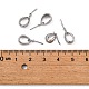 Latón taza perla clavija fianzas pin colgantes X-KK-M156-02P-NR-4