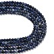 Природный содалит бисер нитей&nbsp;G-C280-B02-6mm-5