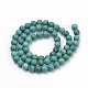 Chapelets de perles en turquoise synthétique X-G-Q953-01-10mm-2
