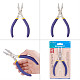 BENECREAT Double Nylon Jaw Pliers Jewelry Plier With Replacement Jaws PT-BC0002-13-7