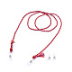 Cotton Braided Cord Eyeglasses Chains AJEW-EH00032-M-2