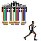 Спортивная тема железная вешалка для медалей настенная стойка для дисплея ODIS-WH0055-090-7