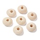 Perles de soucoupe en bois inachevées WOOD-Q049-02A-3