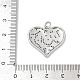 Латунные микро проложить кубического циркония подвески KK-R221-01P-05-3