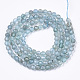 Natürliche Apatit Perlen Stränge G-R462-026B-2