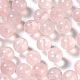 100шт 8мм натуральный мадагаскар розовый кварц круглые бусины DIY-LS0002-50-4