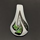 1Box Handmade Dichroic Glass Teardrop Big Pendants DICH-X036-02-1