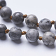 Collane di perline in pietra naturale mappa/pietra picasso/diaspro picasso NJEW-P202-36-A14-2
