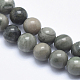 Natürliche grüne Linie Jaspis Perlenstränge G-P361-01-8mm-3