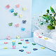 Superfindings 60pcs 6 colores perlas de concha de agua dulce natural SHEL-FH0001-21-3